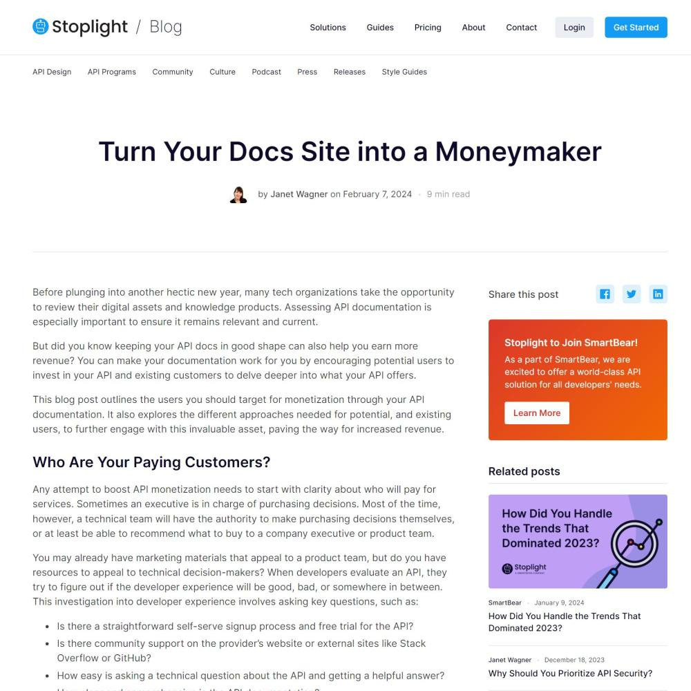 Turn Your Docs Site into a Moneymaker