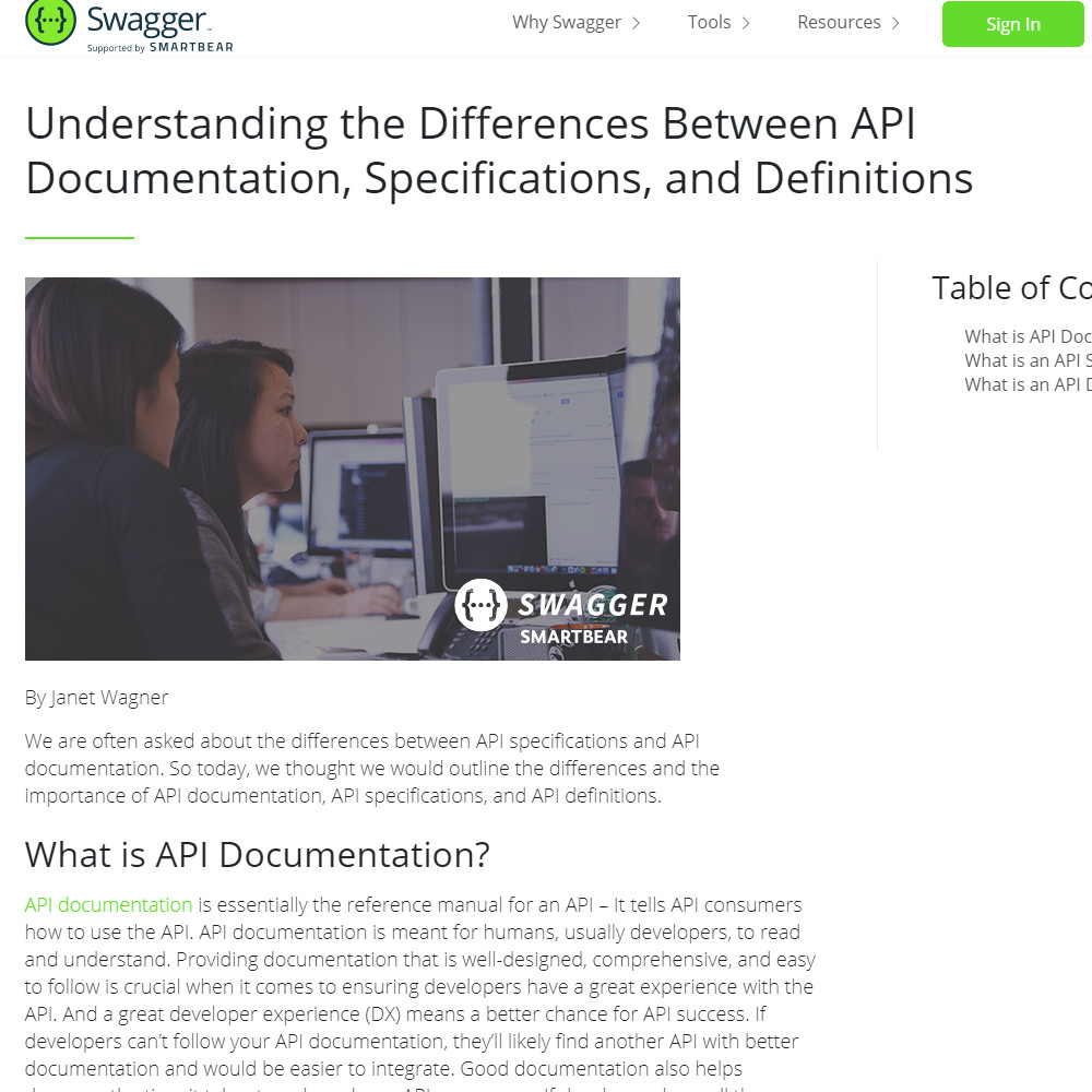 Understanding the Differences Between API Documentation, Specifications, and Definitions
